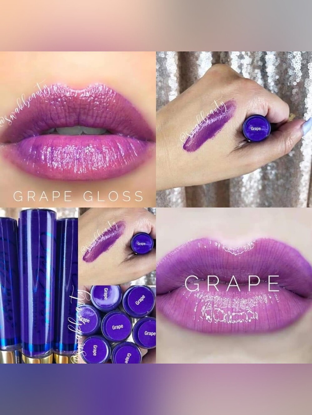 Limited Edition Grape Lipsense Lip Gloss